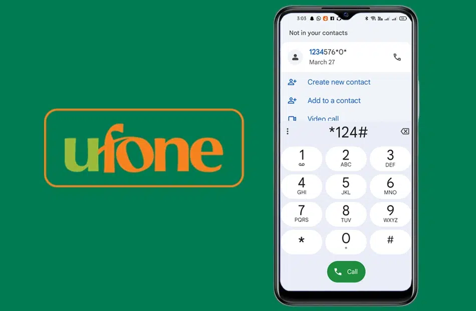 Ufone Balance Check SSID Code 2025