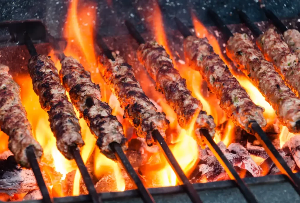Traditional Pakistani Dish - Seekh Kebab